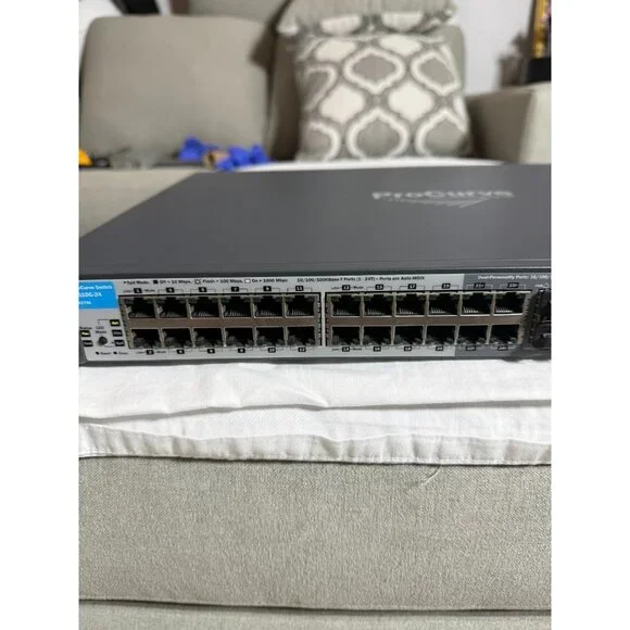 HP ProCurve 2510G-24 J9279A 24-Port Gigabit Ethernet Switch